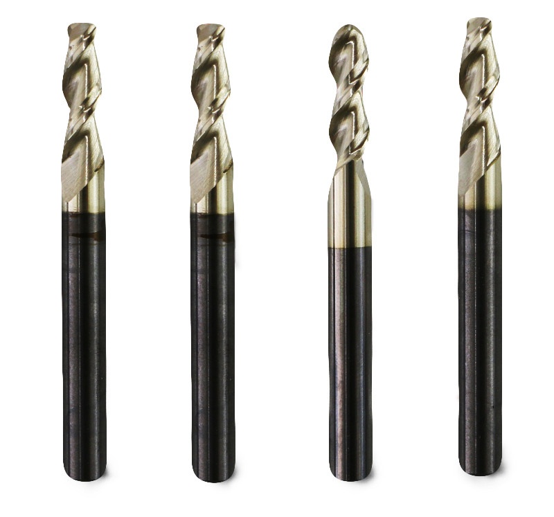 CNC Aluminum Cutting End Mill Set