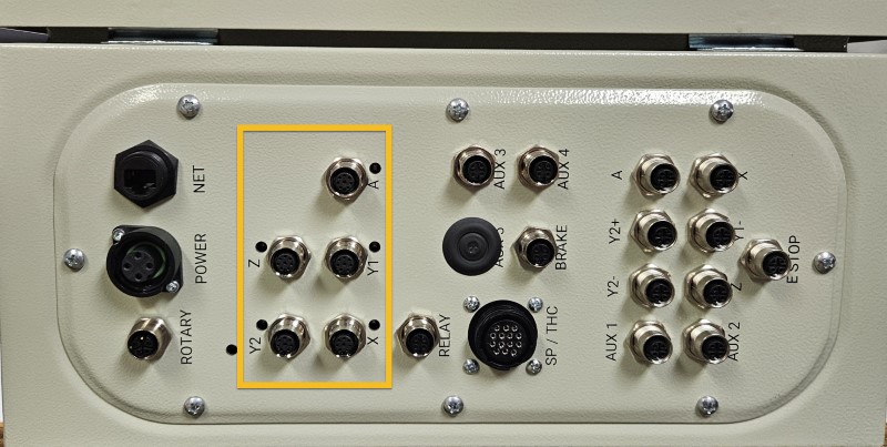 Servo Motor Control Ports