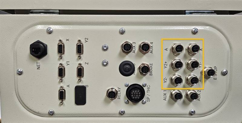 EX Control Box Connections