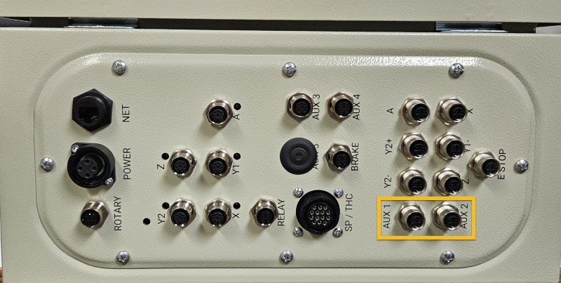 AUX 1/2 Ports