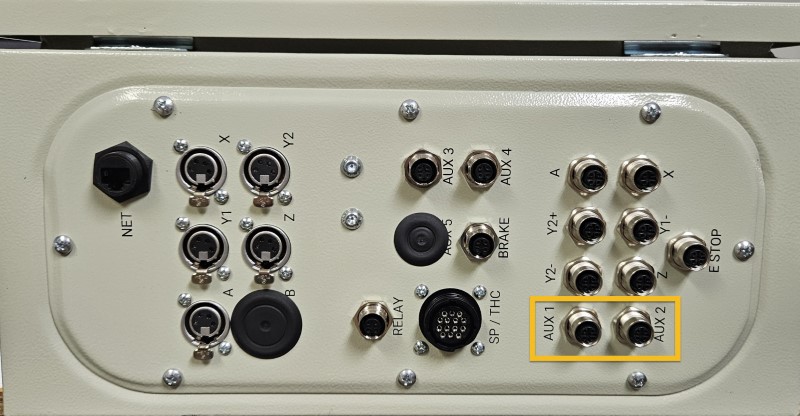 AUX 1/2 Ports