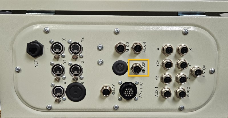 EX Control Box Connections
