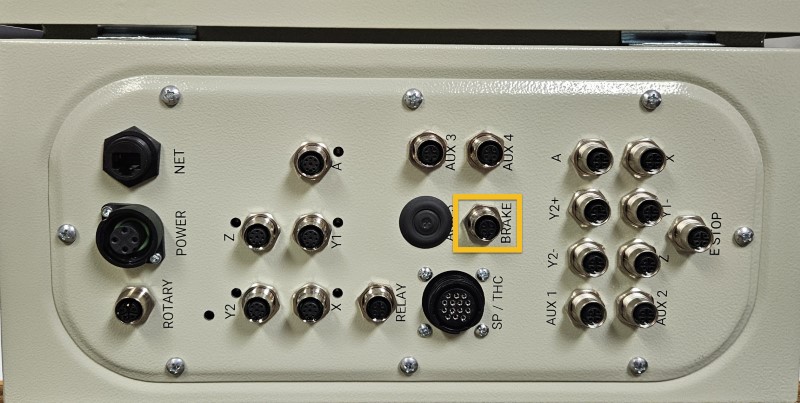 Connect SP/THC Cable to VFD