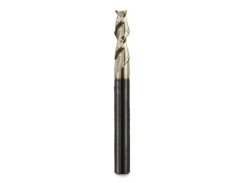 1/4" Corner Radius End Mill for Aluminum cutting - ZrN coated