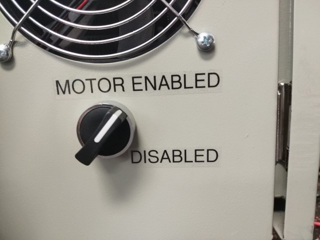 Motor Disable Switch