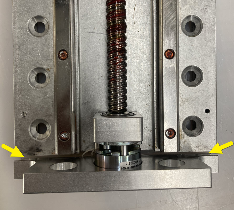 Position Z End Plate