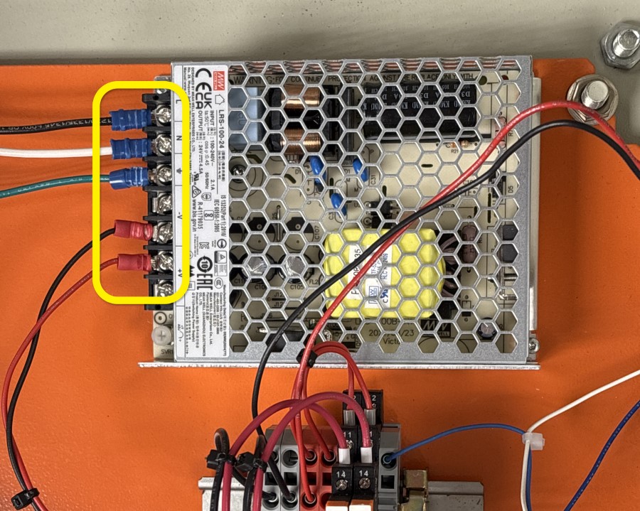 PSU Screw Terminals