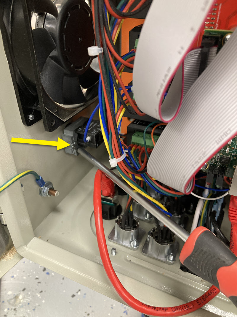 Motor Disable Switch Interior