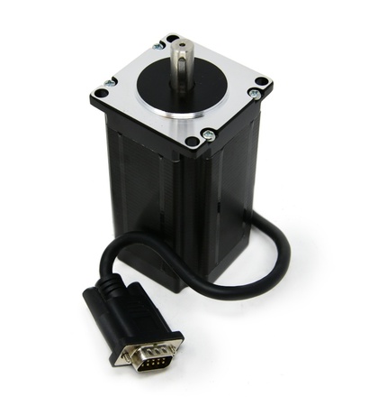 420 oz-in NEMA 23 Stepper Motor, 3/8" Shaft