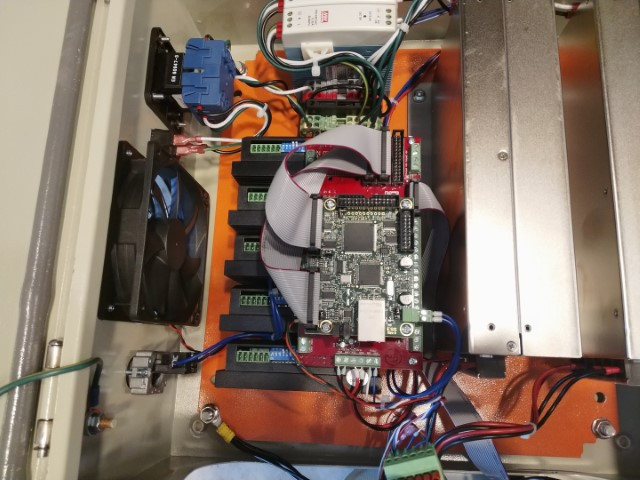 Breakout board plugged in
