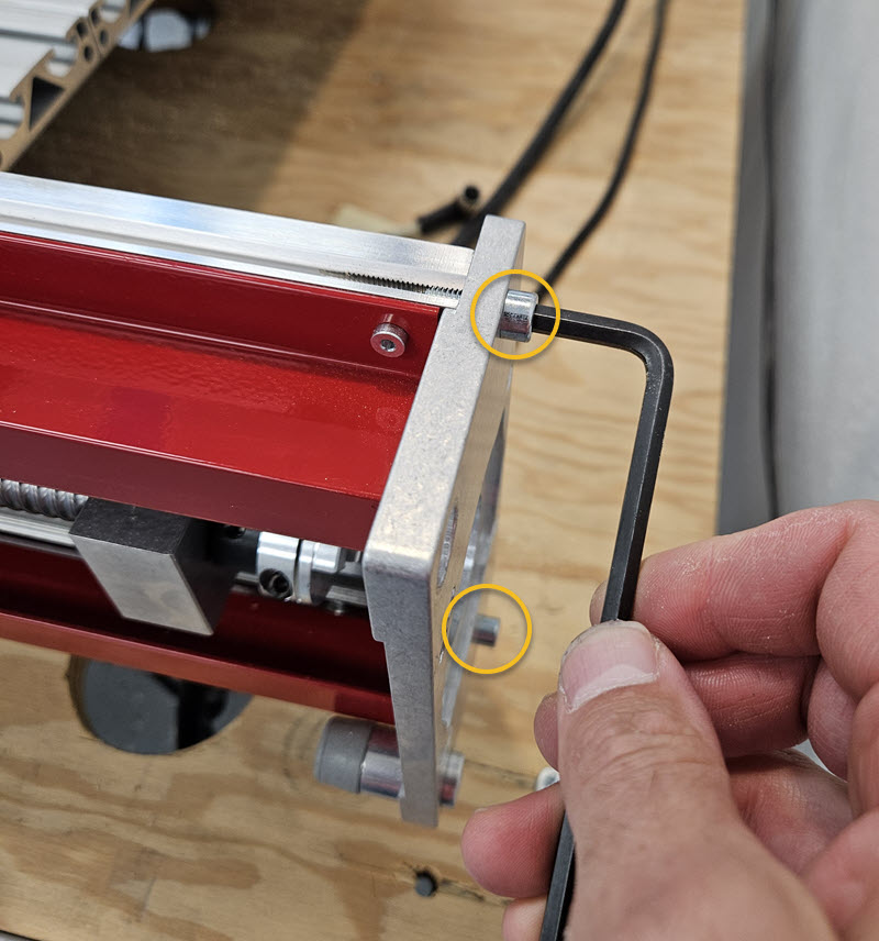 Remove Motor Mount Plate