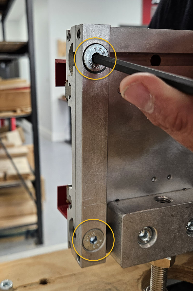 Attach Motor Support Bar