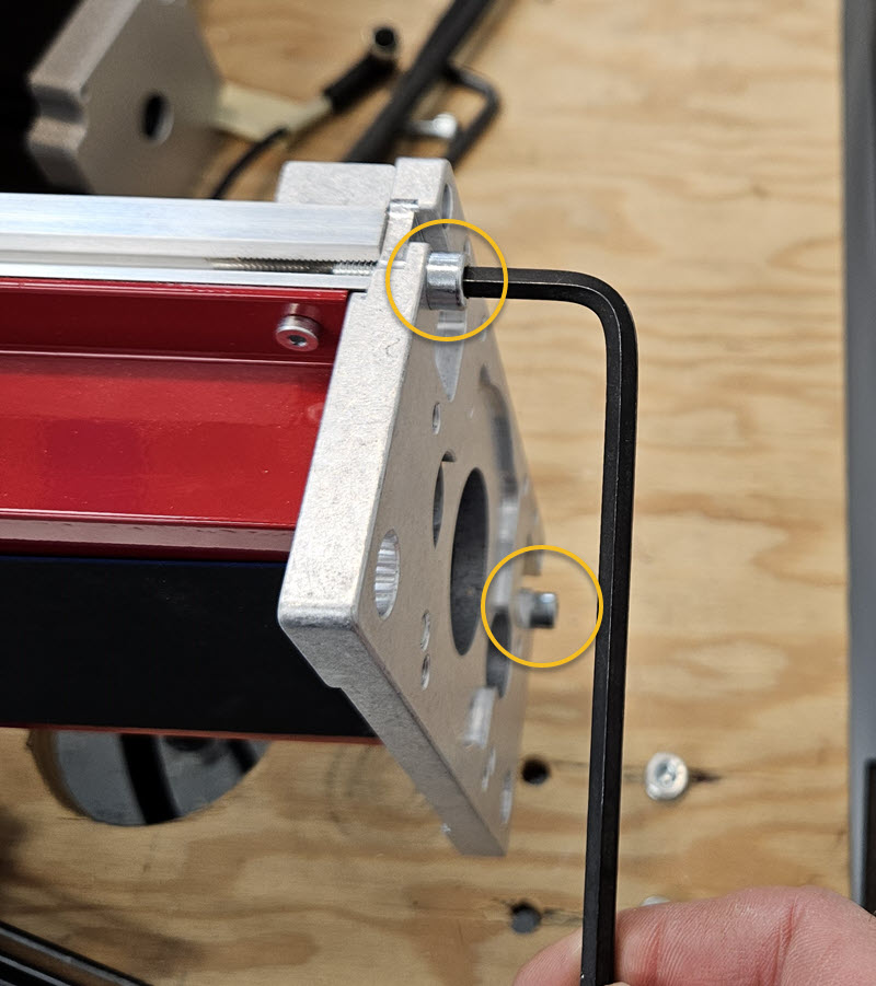Attach Motor Mount Plate