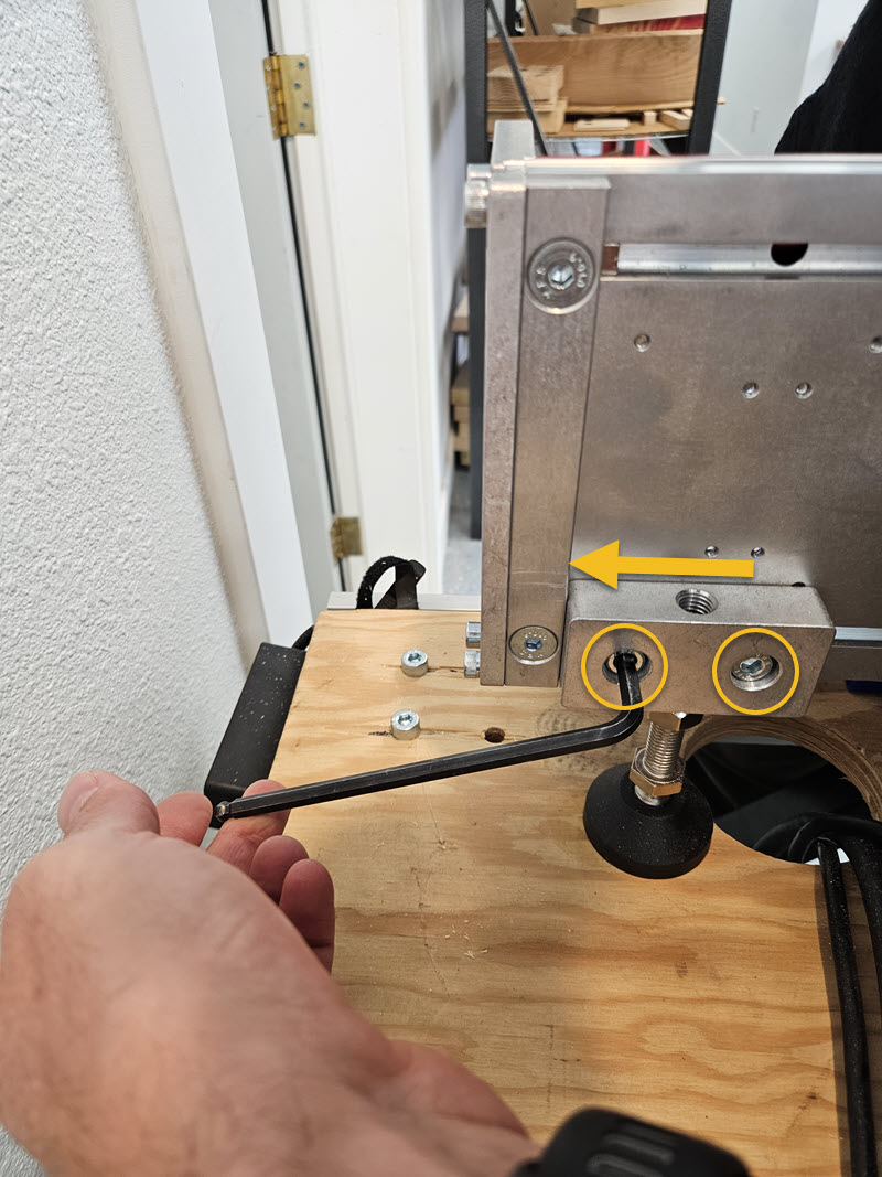 Reposition Foot Plates