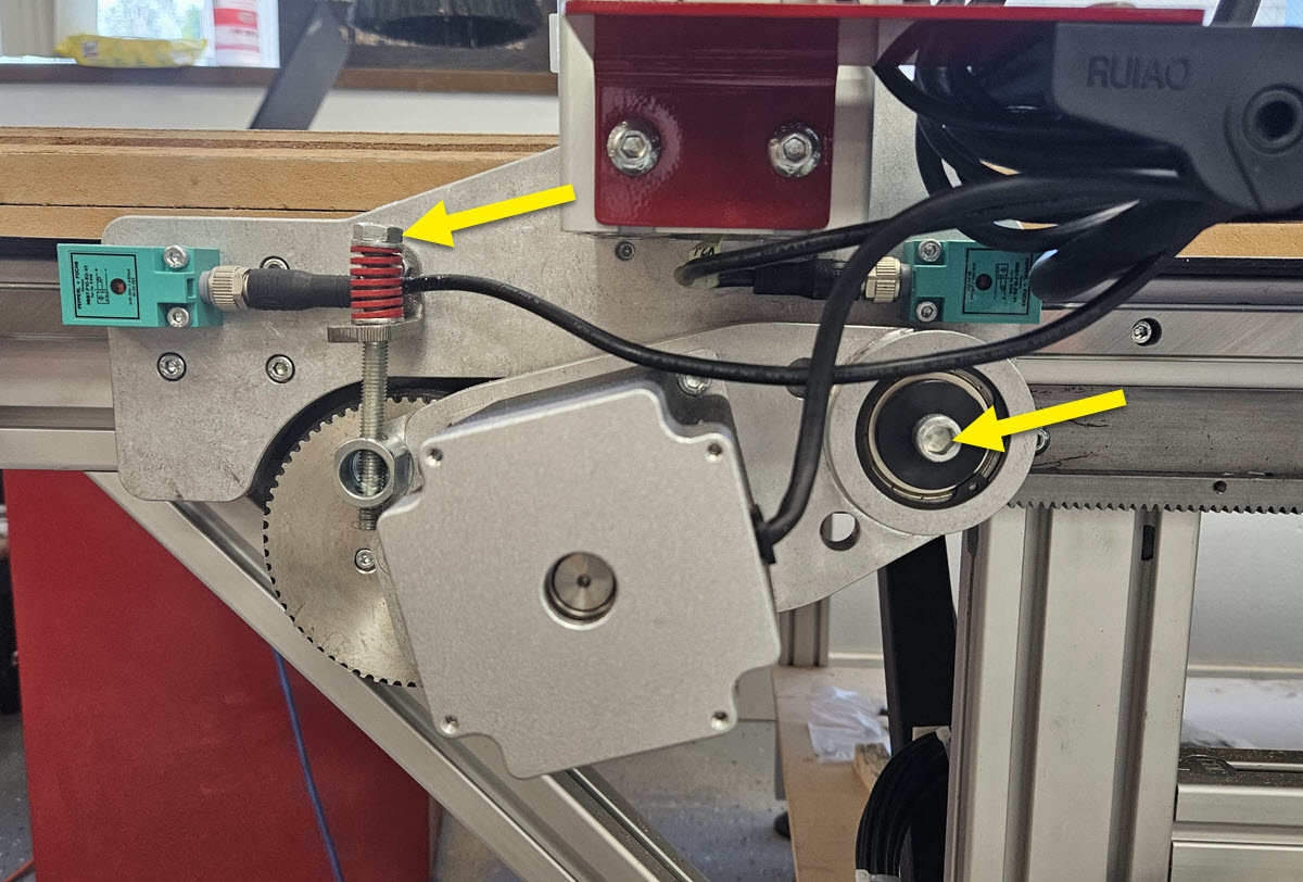 Remove Rack and Pinion Drive Assembly