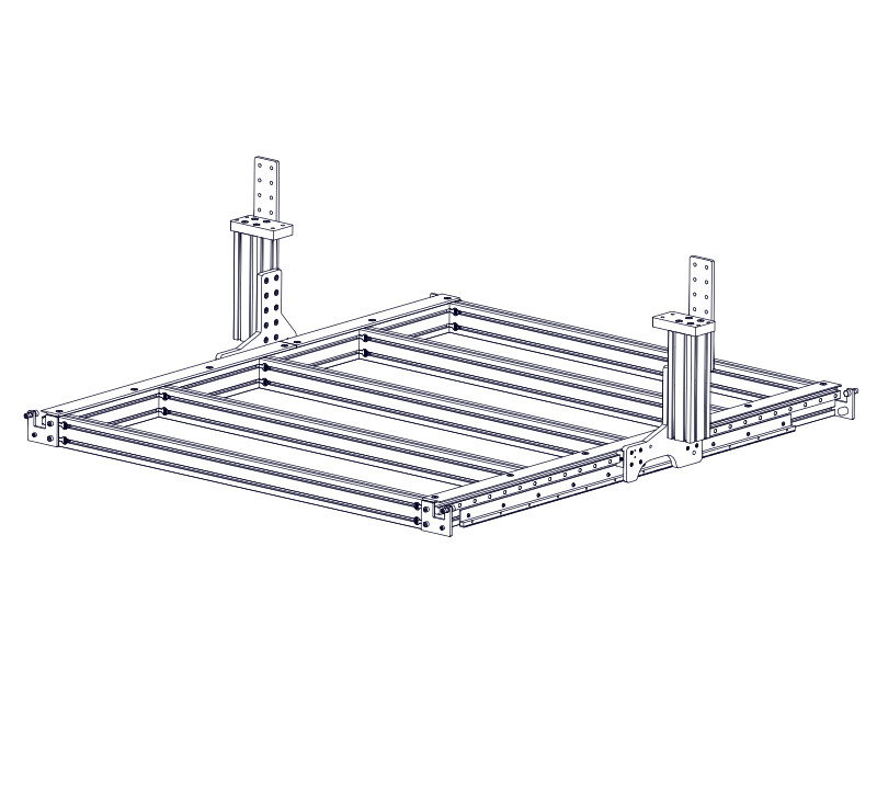 CRP800 Risers, Extended Height
