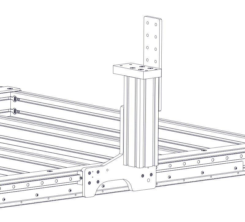 CRP800 Risers, Extended Height