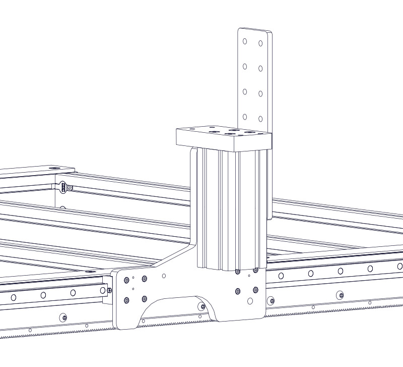 CRP800 Risers, Standard Height