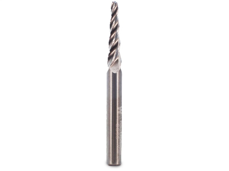Whiteside Conical Ball Nose Spiral CNC Router Bit - 1/8"