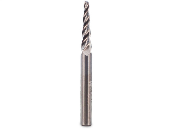 Whiteside Conical Ball Nose Spiral CNC Router Bit - 1/8"