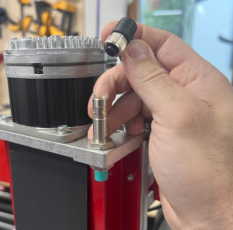 Disconnect Z Sensor Cable