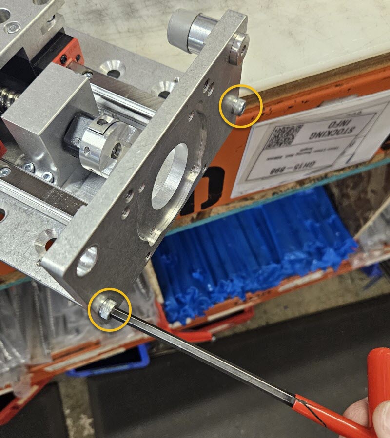 Remove Motor Mount Plate