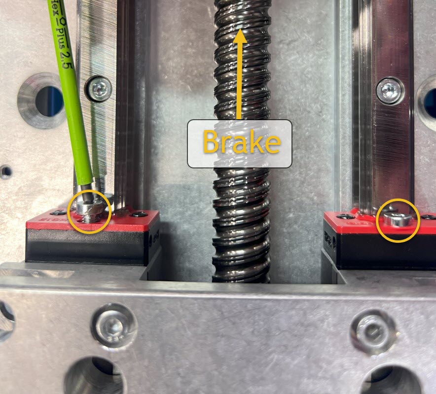 Remove Bearing Block Screws