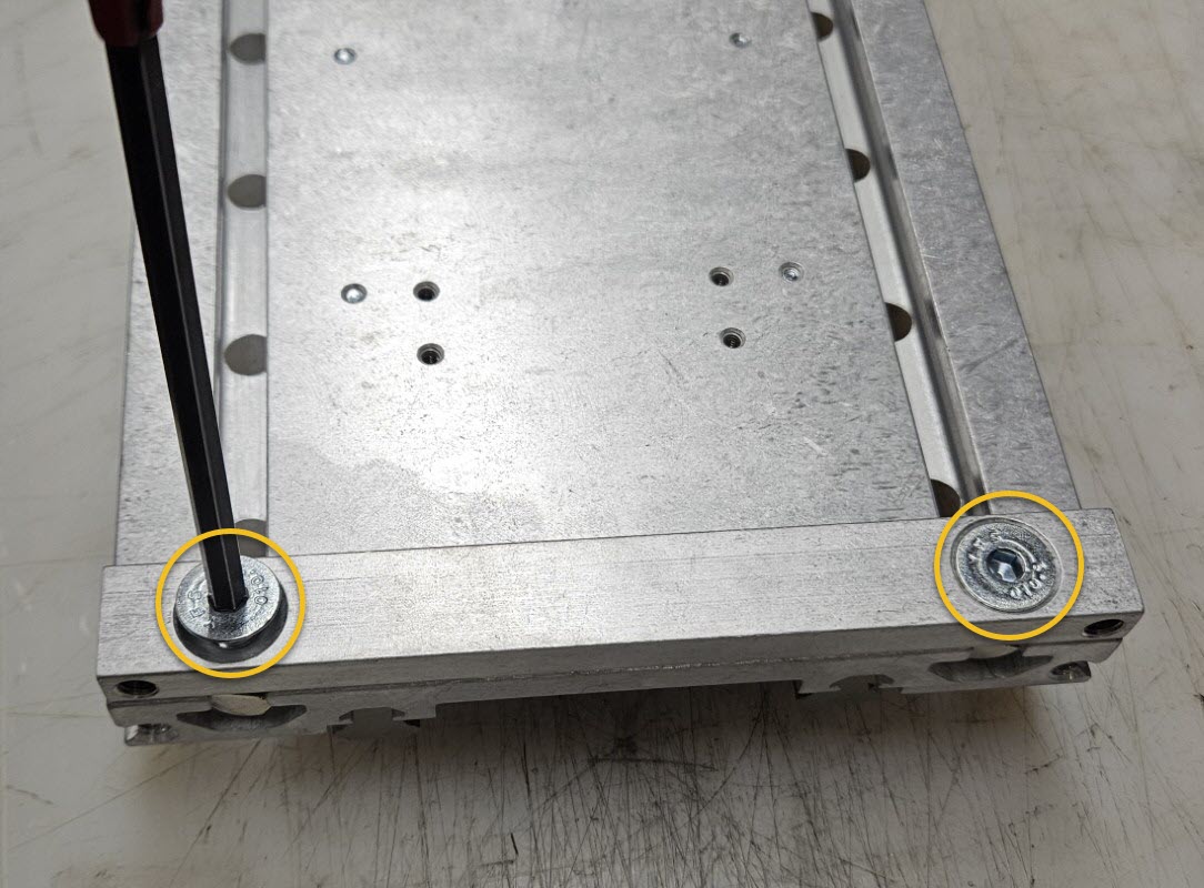 Attach Motor Support Bar