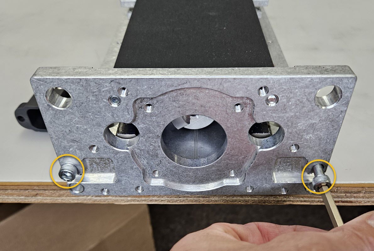 Attach Motor Mount Plate To Z